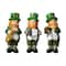 Glitzhome® 5" St. Patrick's Leprechaun Musicians Table Décor Set